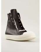 Rick Owens Geobasket Sneakers - Lyst
