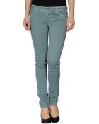 Replay Denim Pants - Lyst