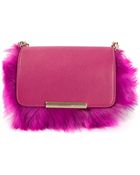 Emilio Pucci 'Newton' Small Hairy Clutch - Lyst