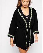 Asos Elise Robe - Lyst