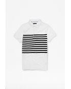 French Connection Black Star Polo Shirt - Lyst