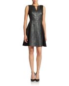 Vince Camuto Fit-And-Flare Dress - Lyst