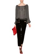 Emilio Pucci Leather Newton Envelope Clutch - Lyst