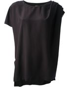 M Missoni Ruched Top - Lyst