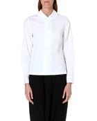 Comme Des Garçons Cotton Shirt - Lyst