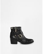 Steve Madden Daale Leather Boots - Lyst
