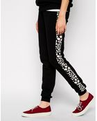 A Question Of Organic Paneled Skinny Pants - Lyst