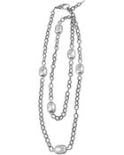 Lagos Silver Rocks Long Necklace - Lyst