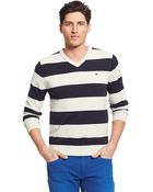 Tommy Hilfiger Rugby Stripe Sweater - Lyst