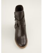 Thakoon Addition Buckled Ankle Boots - Lyst