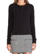 Rachel Zoe Addie Houndstooth Dress - Lyst