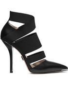 Michael Kors Alexa Cutout Leather Pump - Lyst