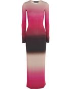 Jonathan Saunders Ombrã© Stretch-Jersey Maxi Dress - Lyst