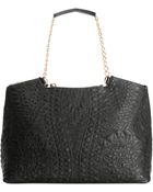 Big Buddha Jodi Quilted Satchel - Lyst
