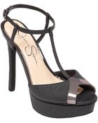Jessica Simpson Carys T-Strap Platform Pumps - Lyst