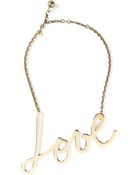 Lanvin 'Love' Necklace - Lyst