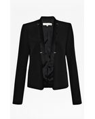 French Connection Emmeline Crepe Jacket - Lyst