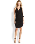 Haute Hippie Asymmetrical Draped Dress - Lyst