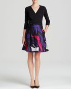 Diane von Furstenberg Wrap Dress - Jewel Poppy - Lyst