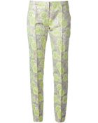 MSGM Floral Trouser - Lyst