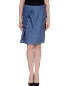 Vivienne Westwood Anglomania Knee Length Skirt - Lyst