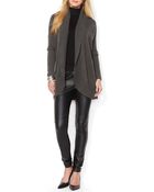 Ralph Lauren Lauren Open Front Cashmere Sweater - Lyst