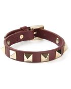 Valentino Rockstud Bracelet - Lyst