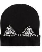 Markus Lupfer Jewel Cat Ears Beanie - Lyst