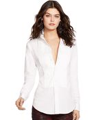 Polo Ralph Lauren Custom-Fit Tuxedo Shirt - Lyst