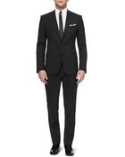 Dolce & Gabbana Black Martini Slim-Fit Wool-Blend Suit - Lyst