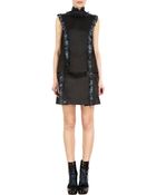 Christopher Kane Feather Trim Top - Lyst