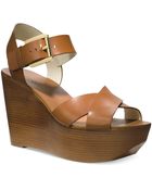 Michael Kors Michael Peggy Platform Wedge Sandals - Lyst