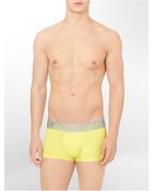 Calvin Klein Steel Micro Low-Rise Trunk - Lyst