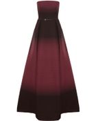 Elie Saab Strapless Degrade Gown - Lyst