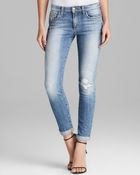 Joe's Jeans Rolled Skinny Ankle in Cooper - Lyst