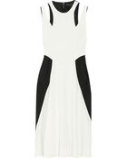 Alexander Wang Two-Tone Crepe Dress - Lyst