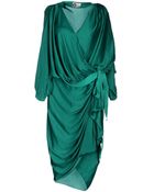 Lanvin Kneelength Dress - Lyst