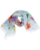 Stefanel Square Scarf - Lyst