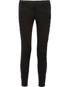 Stella McCartney Embroidered Mid-Rise Skinny Jeans - Lyst