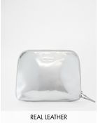 Wood Wood Leather Clutch Bag - Lyst