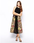 Traffic People Blooms Of The Forest Silk Dress - Lyst