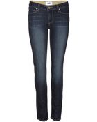 Paige Skyline Ankle Peg Skinny Jeans - Lyst