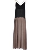 Gold Case Long Dress - Lyst