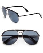 Tom Ford Metal Acetate Aviator Sunglasses - Lyst