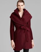 Elie Tahari Coat - Marla Wool Wrap - Lyst