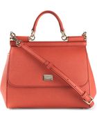 Dolce & Gabbana Medium 'Sicily' Tote - Lyst