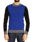 Frankie Morello Sweater Crewneck Multicolor - Lyst