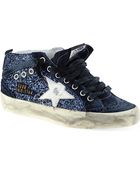 Golden Goose Deluxe Brand Mid Star Sneakers - Lyst