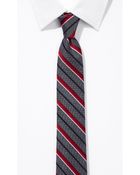 Express Narrow Silk Tie - Stripe - Lyst