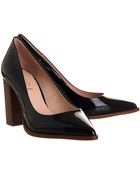 Office Daria Point Block Heel Court - Lyst